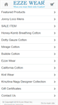 Mobile Screenshot of ezzewearstore.ca